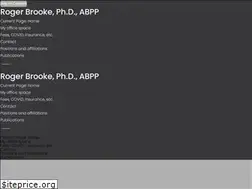 Sites similar to rogerbrookephd.com