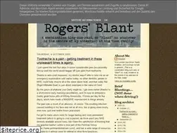 Sites similar to rogersblant.blogspot.com