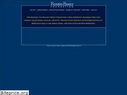 Sites similar to rogersfamilyfoundation.com