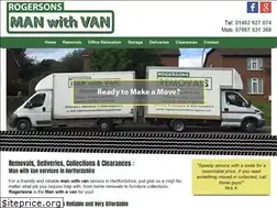 Sites similar to rogersonsmanwithvan.com