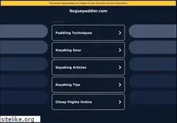 Sites similar to roguepaddler.com