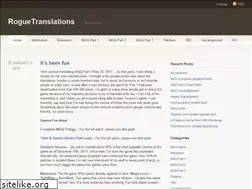Sites similar to roguetranslations.wordpress.com