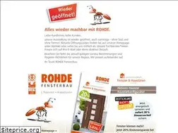 Sites similar to rohde-fensterbau.de