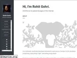 Sites similar to rohit.page