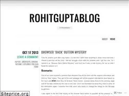 Sites similar to rohitguptablog.wordpress.com