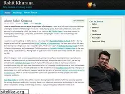 Sites similar to rohitkhurana.in