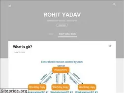 Sites similar to rohityadav.in