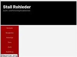 Sites similar to rohleder-stall.de