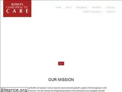 Sites similar to rohlfschiropracticcare.com