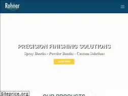 Sites similar to rohnerspraybooths.com