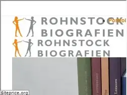 Sites similar to rohnstock-biografien.de