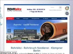Sites similar to rohrblitz-berlin.de
