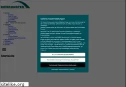 Sites similar to rohrdorfer.eu