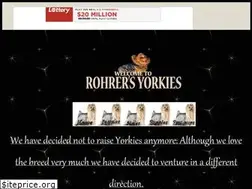 Sites similar to rohrerskennel.tripod.com