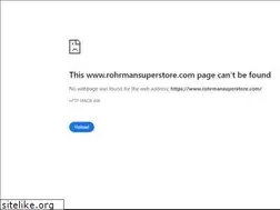 Sites similar to rohrmansuperstore.com