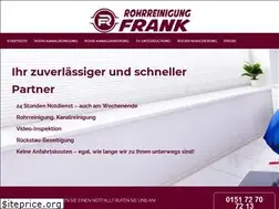 Sites similar to rohrreinigung-frank.de