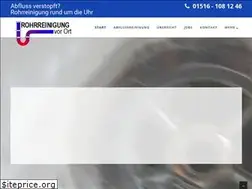 Sites similar to rohrreinigung-vorort.de
