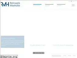 Sites similar to rohrwerk-maxhuette.de