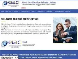 Sites similar to rohscertification.co.in