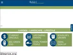 Sites similar to rohslers.com