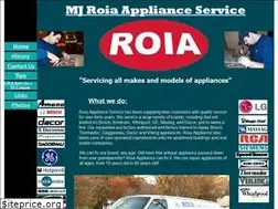 Sites similar to roiaappliance.com