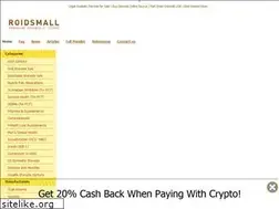 Sites similar to roidsmall.com