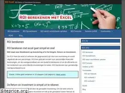Sites similar to roiexcel.nl
