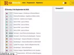 Sites similar to rojadirecta.ec