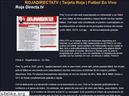 Sites similar to rojadirecta2.live