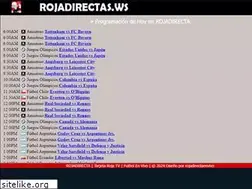 Sites similar to rojadirectas.ws