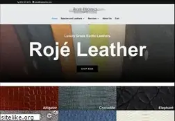 Sites similar to rojeleather.com