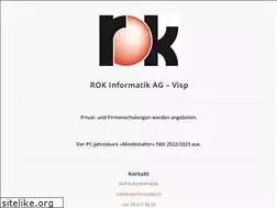 Sites similar to rokinformatik.ch