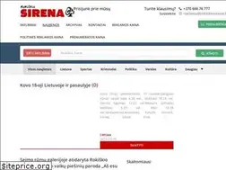 Sites similar to rokiskiosirena.lt