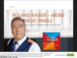 Sites similar to roland-kaiser.de