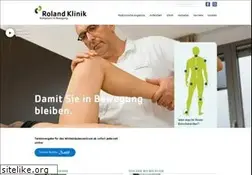 Sites similar to roland-klinik.de