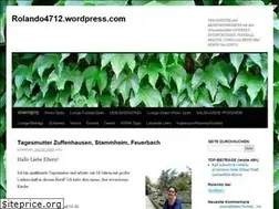 Sites similar to rolando4712.wordpress.com