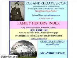 Sites similar to rolandrhoades.com