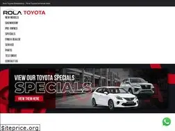 Sites similar to rolatoyota.co.za