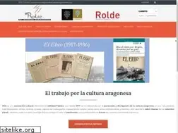Sites similar to roldedeestudiosaragoneses.org