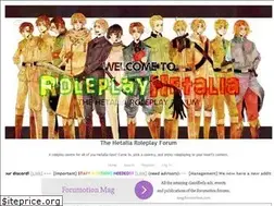 Sites similar to roleplayhetalia.forumotion.com