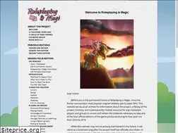 Sites similar to roleplayingismagic.com