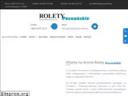 Sites similar to roletypoznanskie.pl