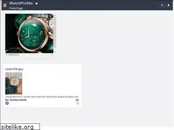 Sites similar to rolex.watchprosite.com