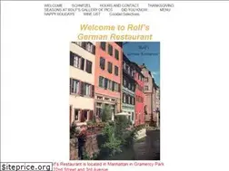 Sites similar to rolfsnyc.com