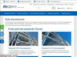Sites similar to rolle-gerueste.de
