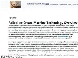 Sites similar to rolledicecreammachines.com