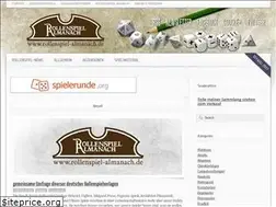 Sites similar to rollenspiel-almanach.de