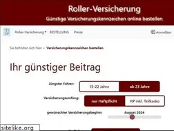 Sites similar to rollerversichern.de