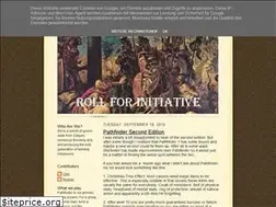 Sites similar to rollforinitiative.blogspot.com