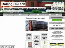 Sites similar to rolling-hitech.com.ua